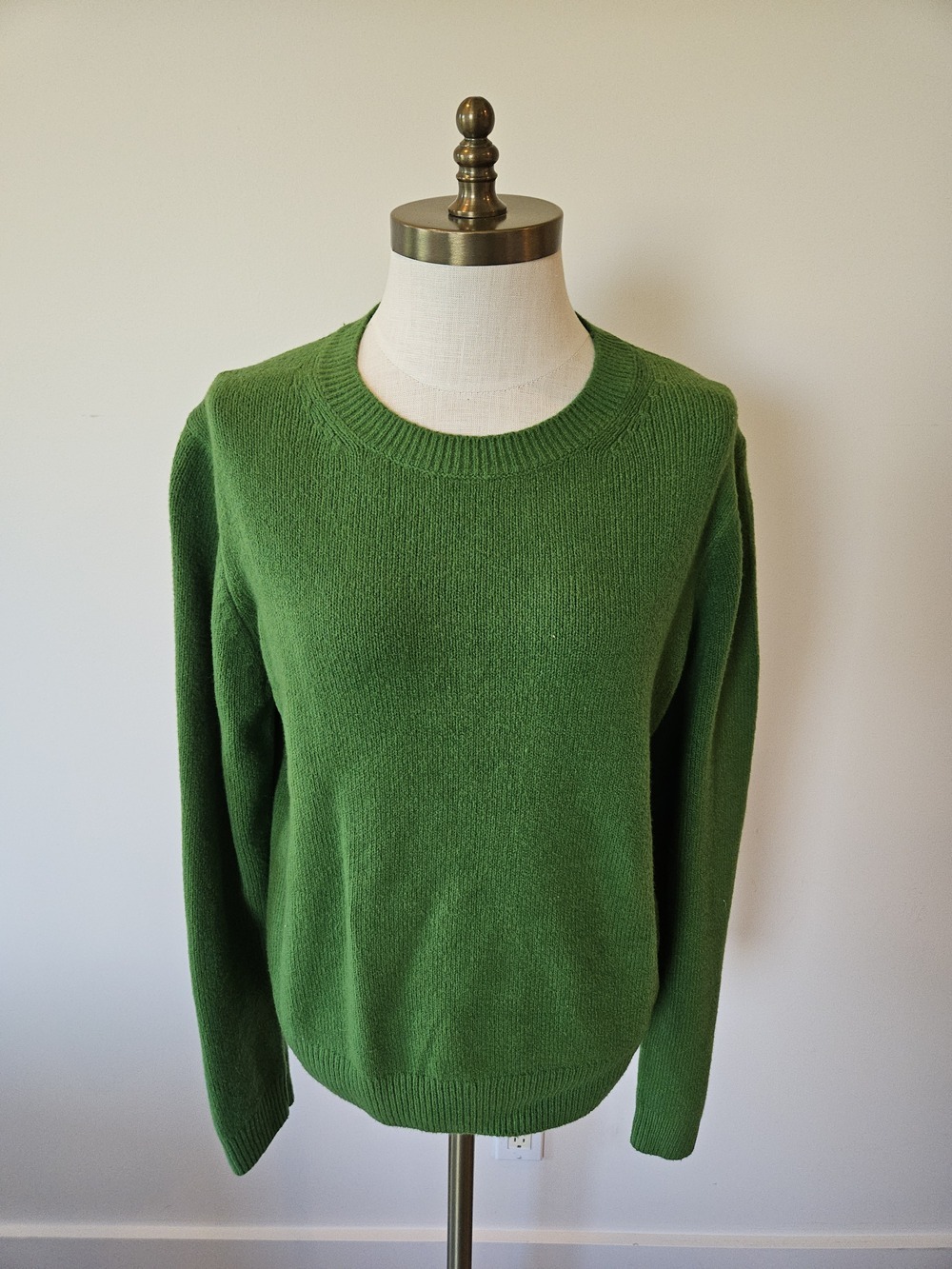 Gap Green Crew Neck Knit Sweater